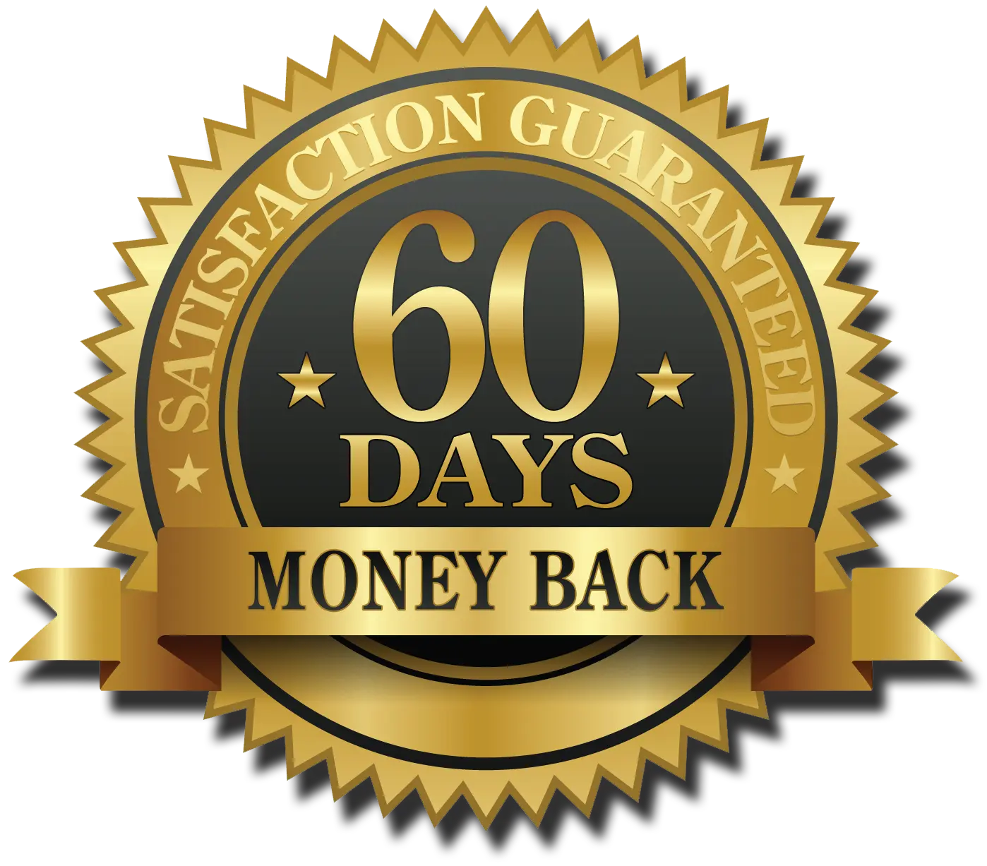 60-Day Money Back Satisfaction Guarantee